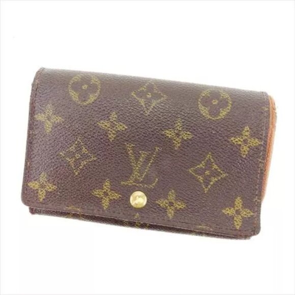 Louis Vuitton Wallet Purse Monogram Brown Woman Authentic Used - Picture 1 of 5